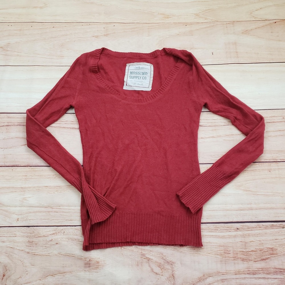 VINTAGE Mossimo Supply Co Sweater Womens XS Lightweight Rabbit Hair Wool Y2K
